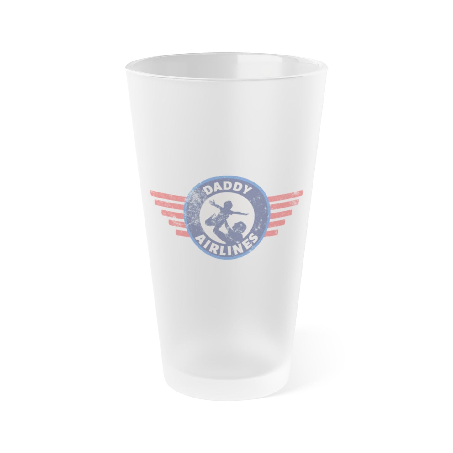 Daddy Airlines Pint Glass